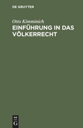 Cover: Einf&uuml;hrung in das V&ouml;lkerrecht - De Gruyter Saur