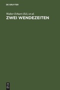 Cover: Zwei Wendezeiten - De Gruyter