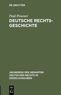 Cover: Deutsche Rechtsgeschichte - De Gruyter