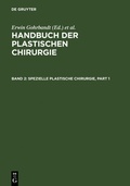 Cover: Spezielle plastische Chirurgie - De Gruyter