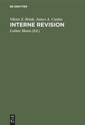 Cover: Interne Revision - De Gruyter