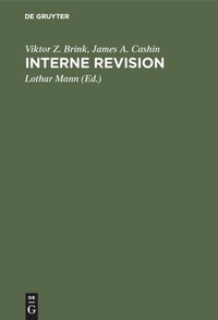 Enlarge image Cover: Interne Revision - De Gruyter