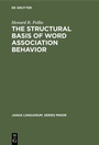 Cover: The structural basis of word association behavior - De Gruyter Mouton