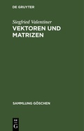Cover: Vektoren und Matrizen - De Gruyter