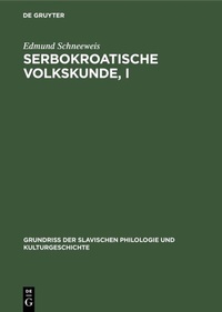 Abbildung von: Serbokroatische Volkskunde, I - De Gruyter