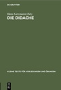 Cover: Die Didache - De Gruyter