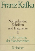 Cover: Nachgelassene Schriften und Fragmente II - S. Fischer