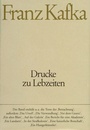 Cover: Drucke zu Lebzeiten - S. Fischer