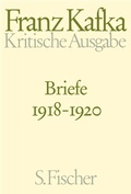 Cover: Briefe 1918-1920 - S. Fischer