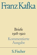 Cover: Briefe 1918-1920 - S. Fischer