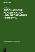Cover: Automatische Klassifikation und Information Retrieval - De Gruyter