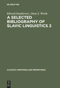 Cover: A Selected Bibliography of Slavic Linguistics 2 - De Gruyter Mouton