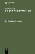 Cover: Die Halbinsel Arabien - De Gruyter