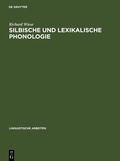 Cover: Silbische und lexikalische Phonologie - De Gruyter