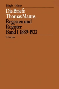 Enlarge image Cover: Die Briefe von 1889 bis 1933 - S. Fischer