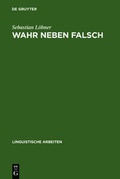 Cover: Wahr neben Falsch - De Gruyter