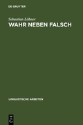 Cover: Wahr neben Falsch - De Gruyter