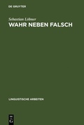 Cover: Wahr neben Falsch - De Gruyter