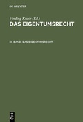 Cover: Das Eigentumsrecht - De Gruyter