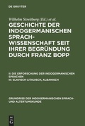 Cover: Slavisch-Litauisch, Albanisch - De Gruyter Mouton