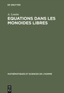 Cover: Equations dans les monoides libres - De Gruyter Mouton