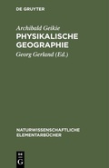 Cover: Physikalische Geographie - De Gruyter