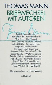 Enlarge image Cover: Briefwechsel mit Autoren - S. Fischer
