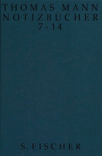Enlarge image Cover: Notizbücher 7-14 - S. Fischer