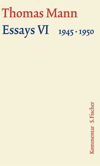 Abbildung von: Essays VI 1945-1950 - S. Fischer