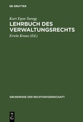 Cover: Lehrbuch des Verwaltungsrechts - De Gruyter