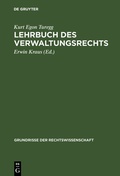 Cover: Lehrbuch des Verwaltungsrechts - De Gruyter