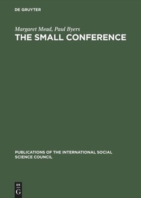 Enlarge image Cover: The small conference - De Gruyter Mouton