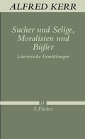 Cover: Sucher und Selige, Moralisten und B&uuml;&szlig;er - S. Fischer