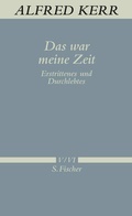 Cover: Das war meine Zeit - S. Fischer
