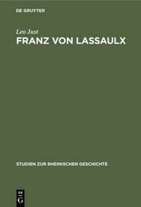 Bild: Franz von Lassaulx - De Gruyter