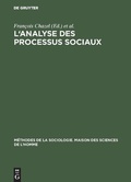 Cover: L'analyse des processus sociaux - De Gruyter Mouton