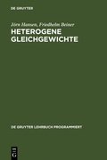 Cover: Heterogene Gleichgewichte - De Gruyter