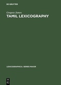Cover: Tamil lexicography - De Gruyter Mouton