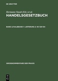 Cover: Lieferung 2: &sect;&sect; 128-134 - De Gruyter