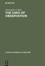 Cover: The uses of observation - De Gruyter Mouton