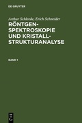 Cover: R&ouml;ntgenspektroskopie und Kristallstrukturanalyse. Band 1 - De Gruyter