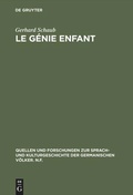 Cover: Le g&eacute;nie enfant - De Gruyter Mouton