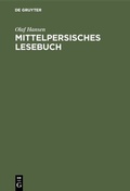 Cover: Mittelpersisches Lesebuch - De Gruyter
