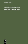 Cover: Dienstpflicht - De Gruyter