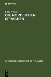 Abbildung von: Die nordischen Sprachen - De Gruyter