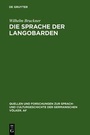 Bild: Die Sprache der Langobarden - De Gruyter