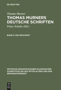 Enlarge image Cover: Die Geuchmat - De Gruyter