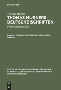 Cover: Von dem gro&szlig;en Lutherischen Narren - De Gruyter