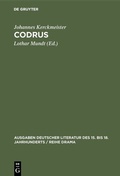 Cover: Codrus - De Gruyter