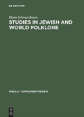 Cover: Studies in Jewish and World Folklore - De Gruyter